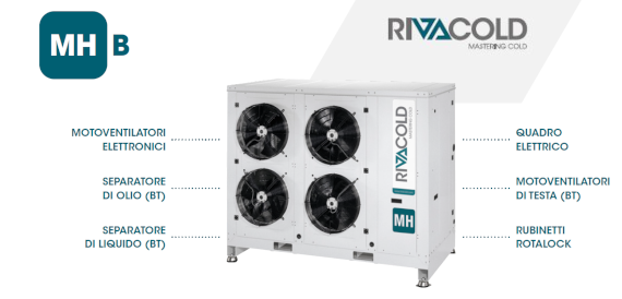 Scopri la nuova configurazione MH Rivacold per la rete RAV