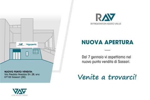 📣Nuovo punto vendita RAV!